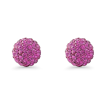 Full Ball Stud Earrings